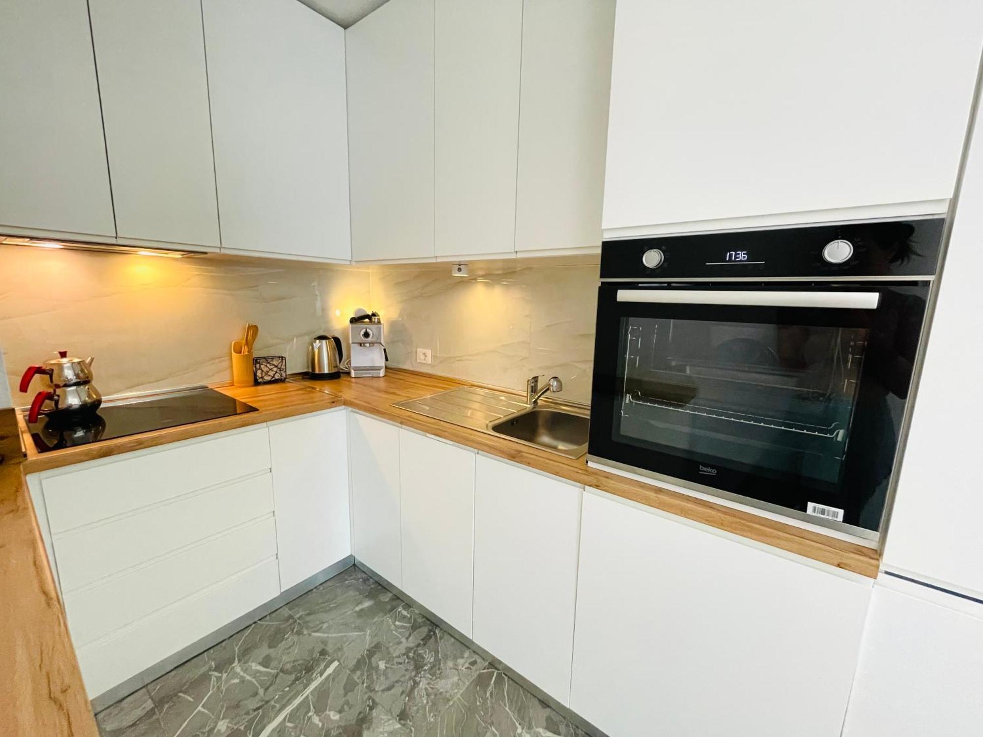 M&E Premium Apartments - San Pietro Durrës Szoba fotó
